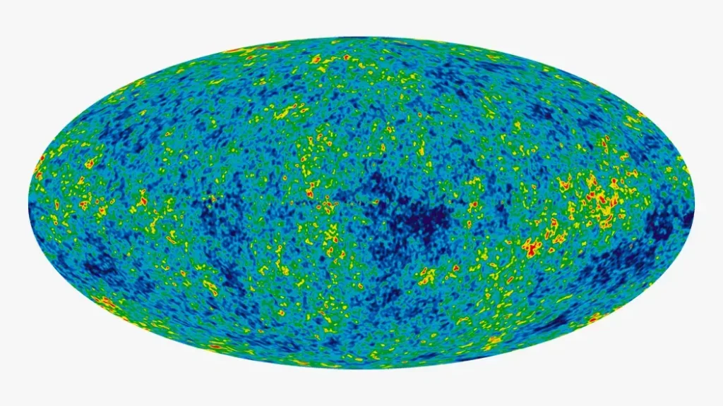 Cosmic Microwave Background as an evidence of the Big Bang Theory. Cosmic Microwave Background radiation is leftover heat from the early universe. It provides evidence of the Big Bang Theory.